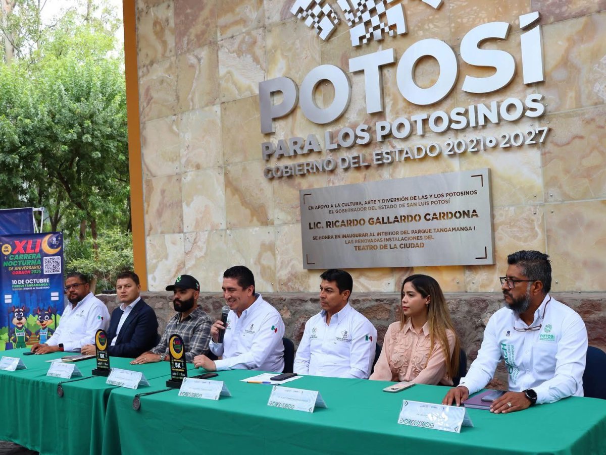 RUEDA DE PRENSA XLI Carrera Atlética COBACH SLP 20...