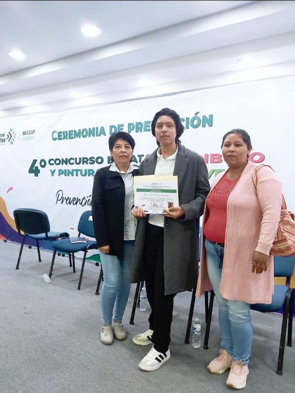 ¡ Primer lugar, pintura prevención del maltrato an...